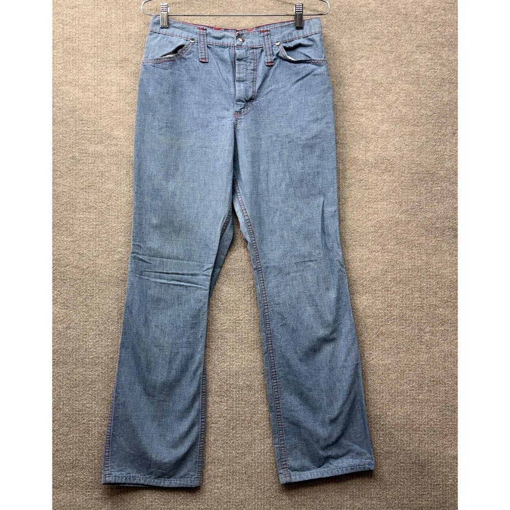 Maverick Jeans Womens 13 14 Blue High Rise Bootcut Denim Vinatge USA‎ 70s